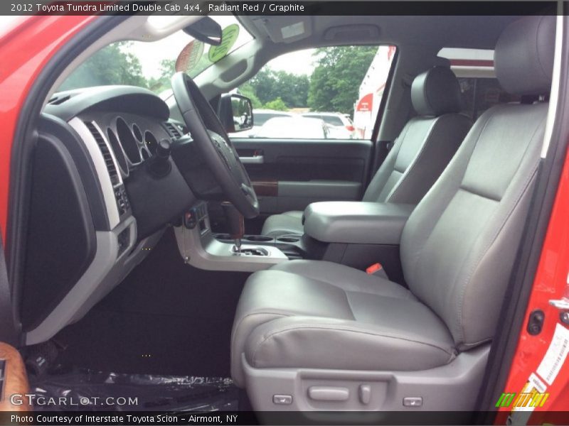 Radiant Red / Graphite 2012 Toyota Tundra Limited Double Cab 4x4