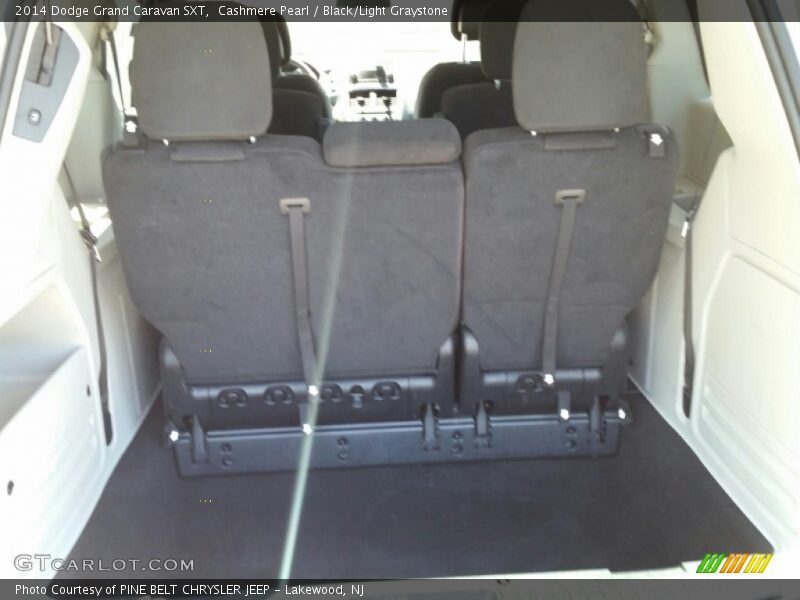 Cashmere Pearl / Black/Light Graystone 2014 Dodge Grand Caravan SXT