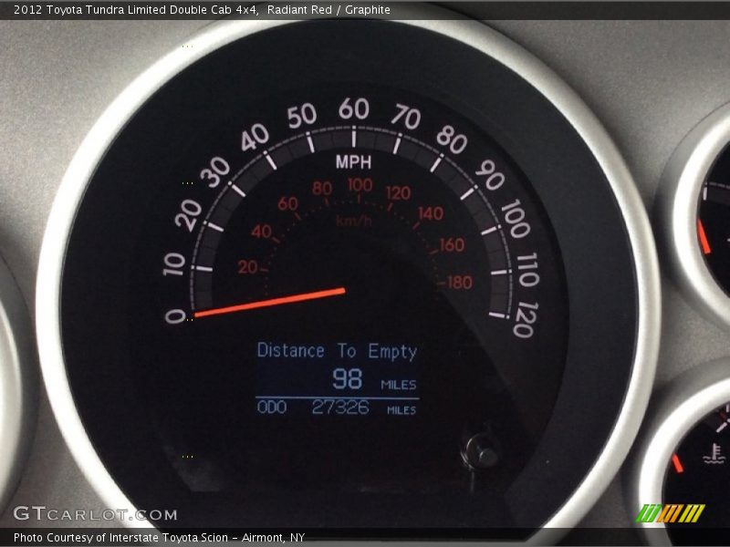 Radiant Red / Graphite 2012 Toyota Tundra Limited Double Cab 4x4