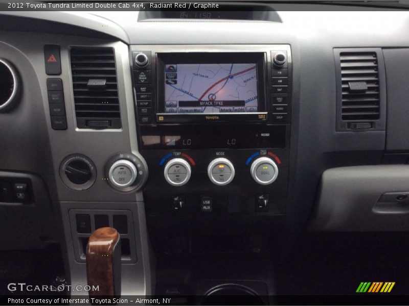 Radiant Red / Graphite 2012 Toyota Tundra Limited Double Cab 4x4