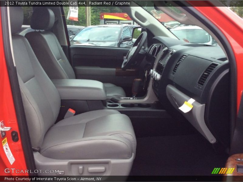 Radiant Red / Graphite 2012 Toyota Tundra Limited Double Cab 4x4
