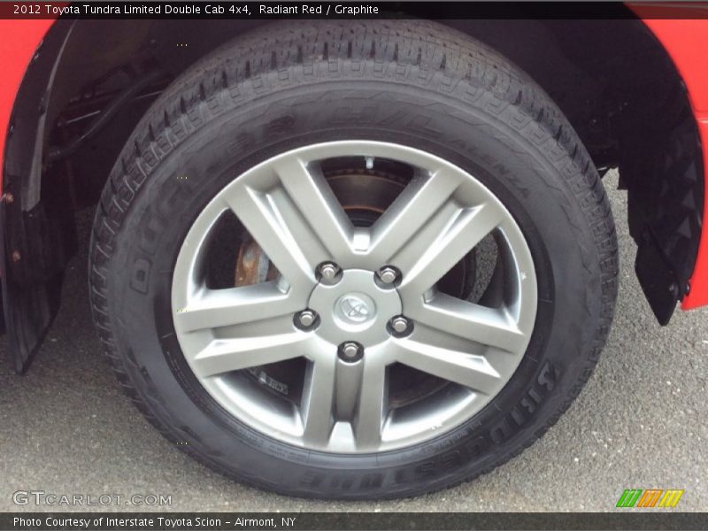 Radiant Red / Graphite 2012 Toyota Tundra Limited Double Cab 4x4