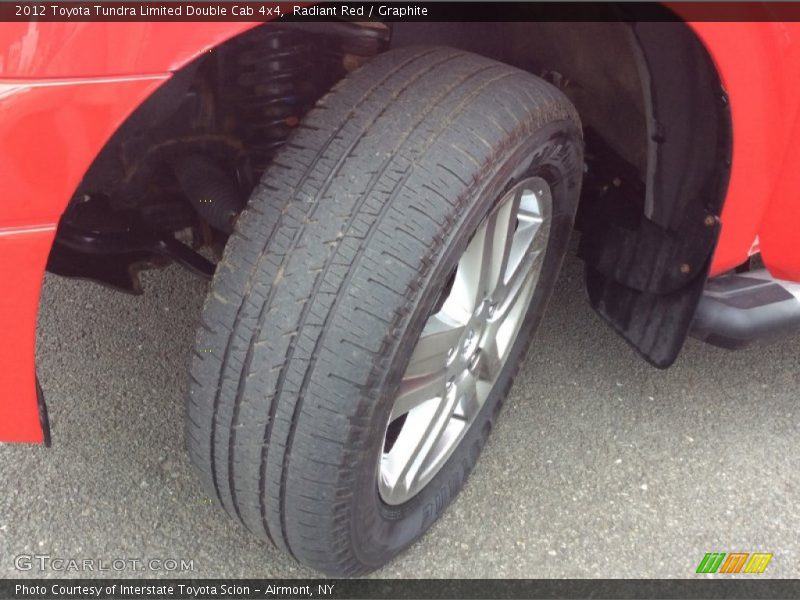 Radiant Red / Graphite 2012 Toyota Tundra Limited Double Cab 4x4