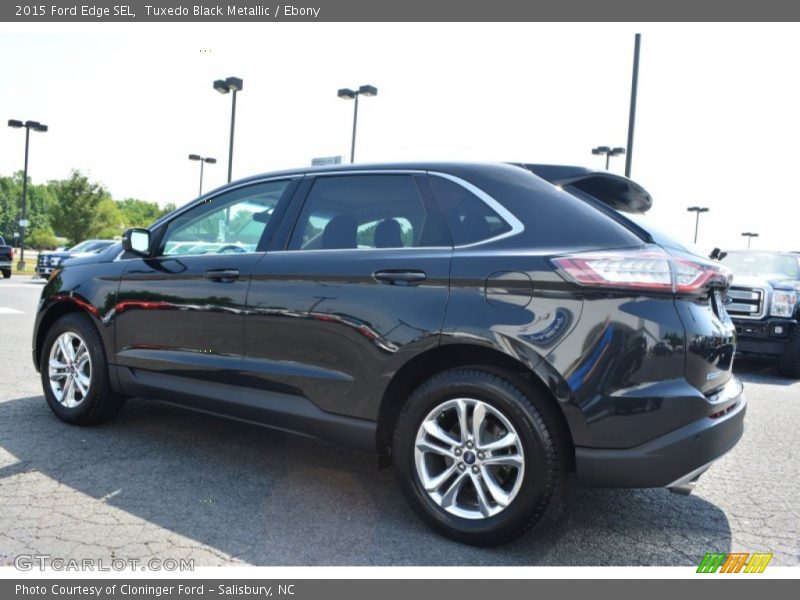 Tuxedo Black Metallic / Ebony 2015 Ford Edge SEL