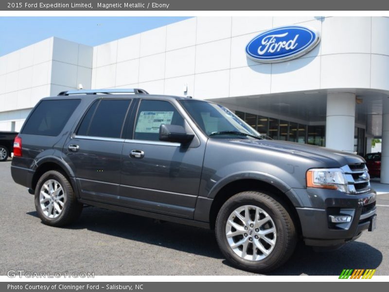 Magnetic Metallic / Ebony 2015 Ford Expedition Limited