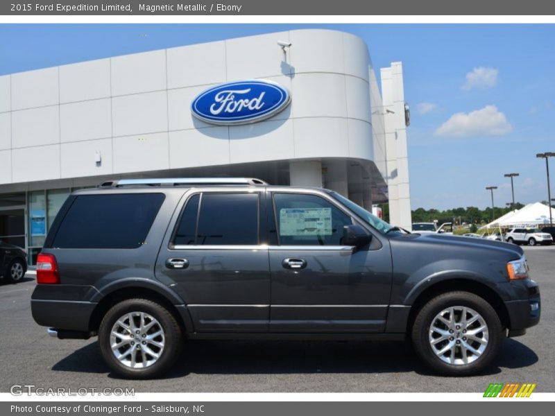 Magnetic Metallic / Ebony 2015 Ford Expedition Limited
