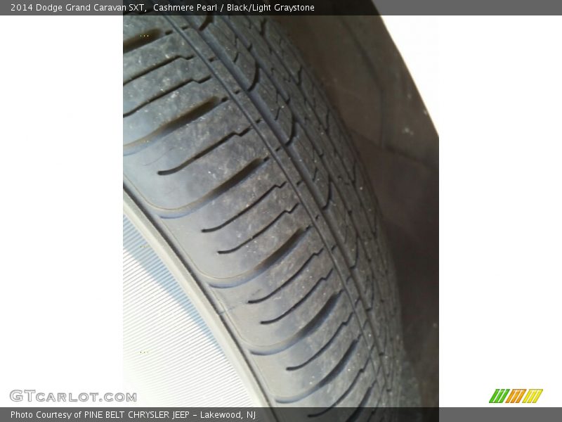 Cashmere Pearl / Black/Light Graystone 2014 Dodge Grand Caravan SXT
