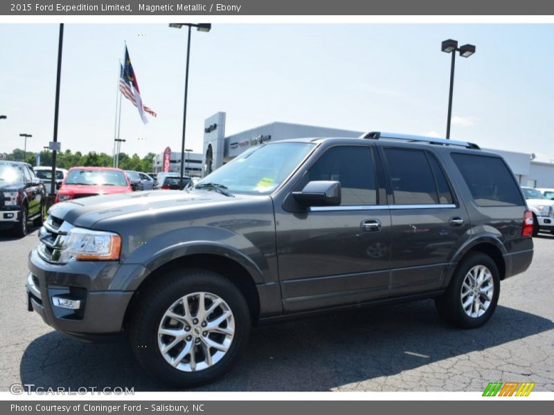 Magnetic Metallic / Ebony 2015 Ford Expedition Limited