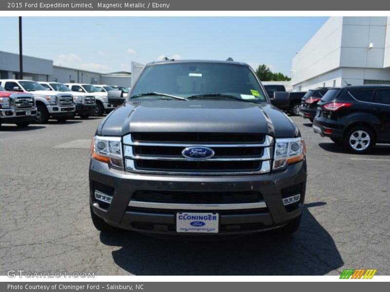 Magnetic Metallic / Ebony 2015 Ford Expedition Limited