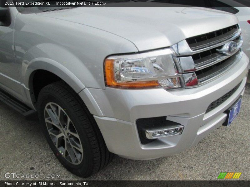 Ingot Silver Metallic / Ebony 2015 Ford Expedition XLT