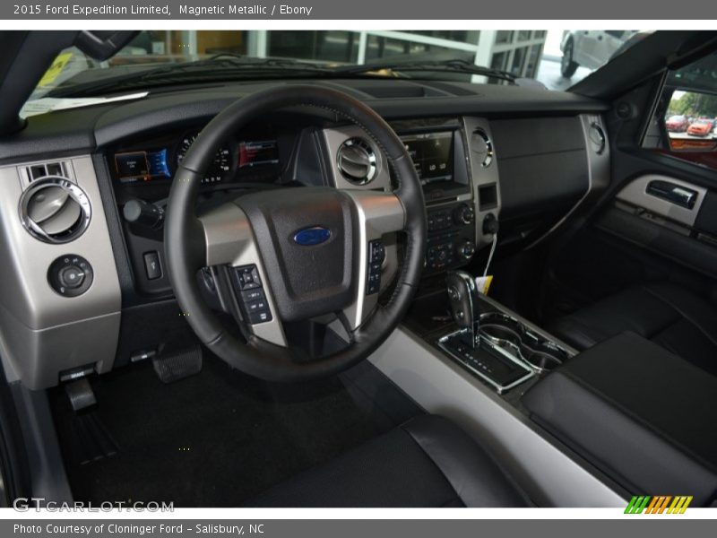 Magnetic Metallic / Ebony 2015 Ford Expedition Limited