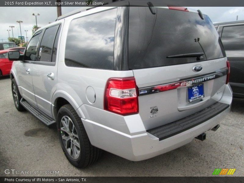 Ingot Silver Metallic / Ebony 2015 Ford Expedition XLT