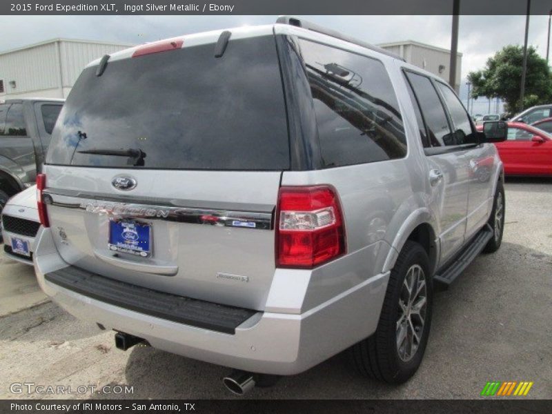 Ingot Silver Metallic / Ebony 2015 Ford Expedition XLT