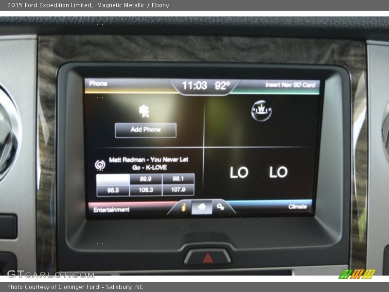 Magnetic Metallic / Ebony 2015 Ford Expedition Limited