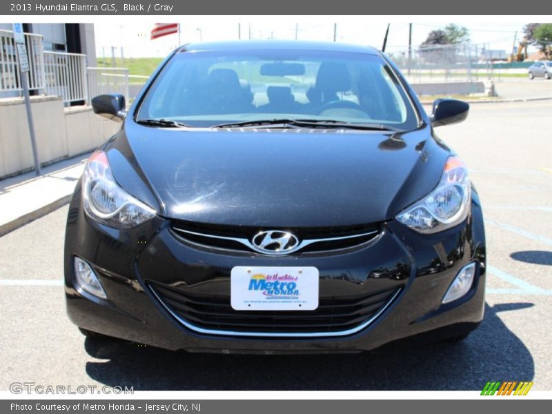 Black / Gray 2013 Hyundai Elantra GLS