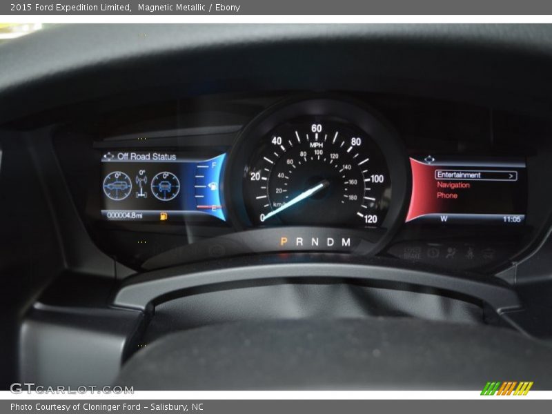 Magnetic Metallic / Ebony 2015 Ford Expedition Limited