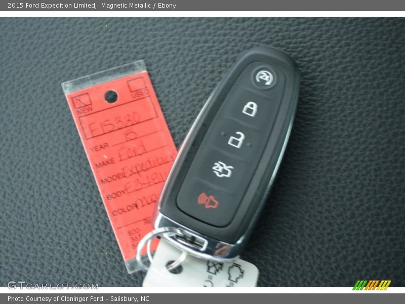 Magnetic Metallic / Ebony 2015 Ford Expedition Limited