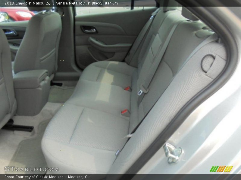 Silver Ice Metallic / Jet Black/Titanium 2013 Chevrolet Malibu LS