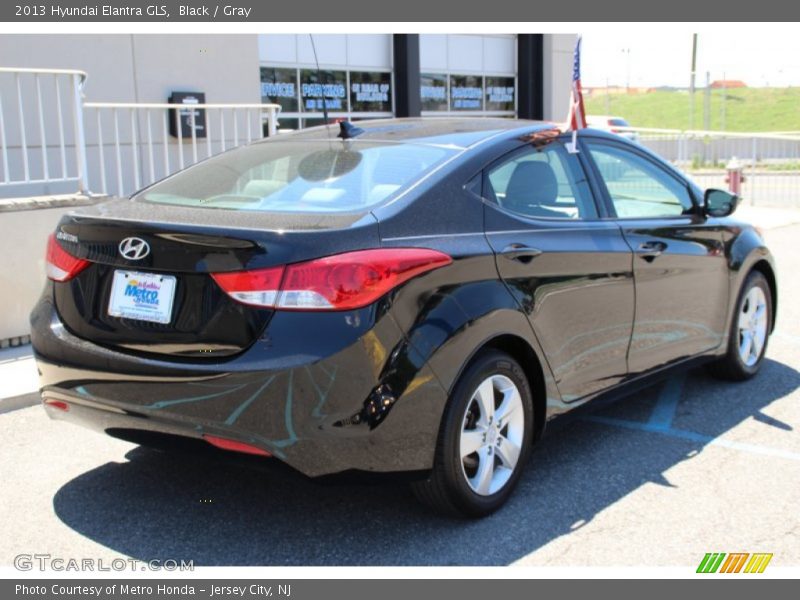 Black / Gray 2013 Hyundai Elantra GLS