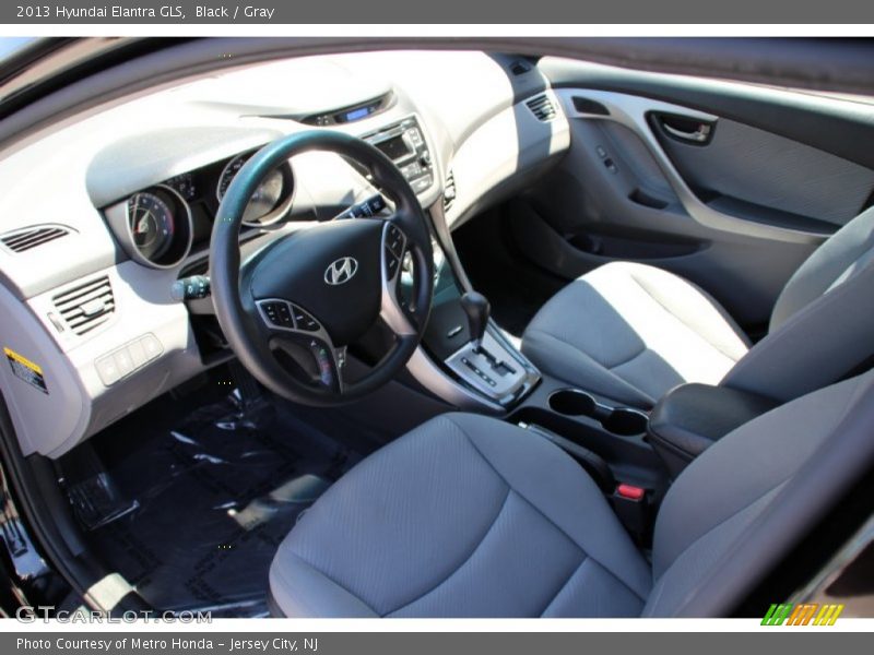 Black / Gray 2013 Hyundai Elantra GLS