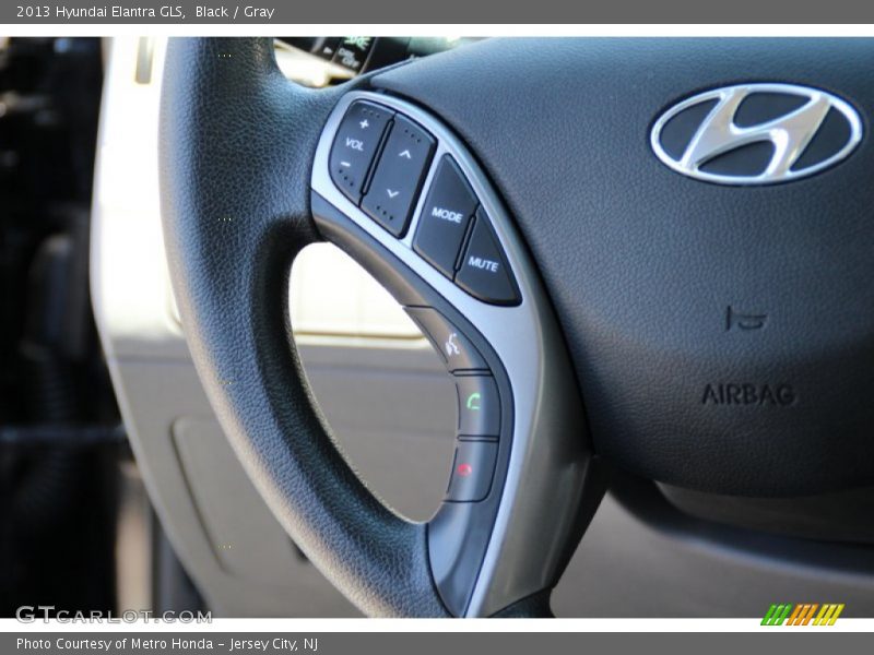 Black / Gray 2013 Hyundai Elantra GLS