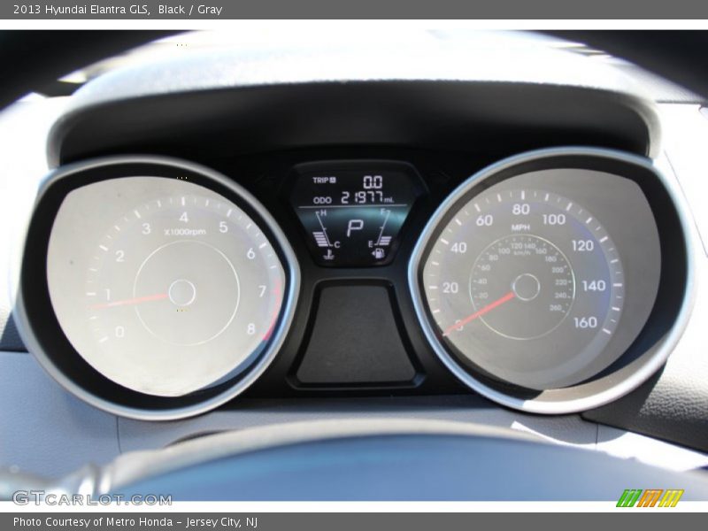 Black / Gray 2013 Hyundai Elantra GLS