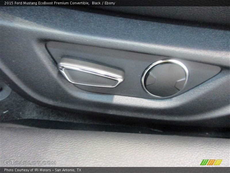 Black / Ebony 2015 Ford Mustang EcoBoost Premium Convertible