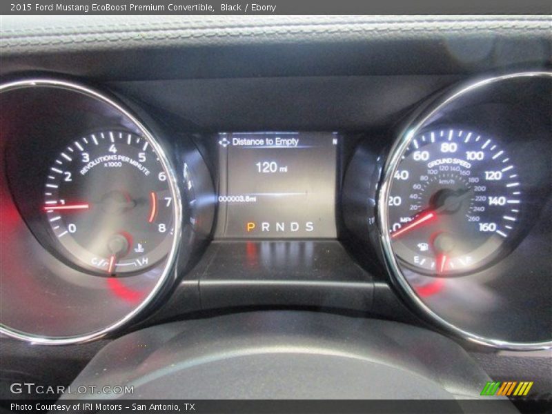 Black / Ebony 2015 Ford Mustang EcoBoost Premium Convertible