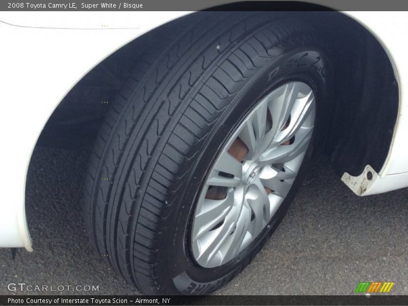 Super White / Bisque 2008 Toyota Camry LE