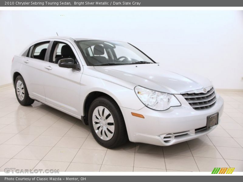 Bright Silver Metallic / Dark Slate Gray 2010 Chrysler Sebring Touring Sedan