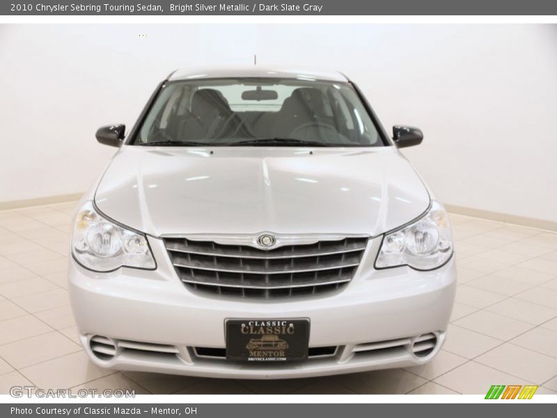 Bright Silver Metallic / Dark Slate Gray 2010 Chrysler Sebring Touring Sedan