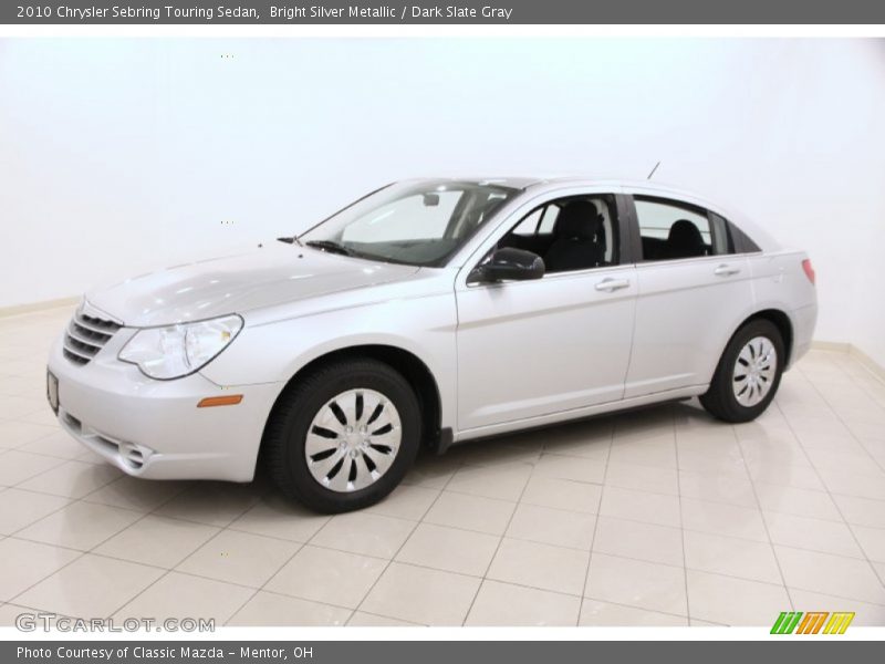 Bright Silver Metallic / Dark Slate Gray 2010 Chrysler Sebring Touring Sedan