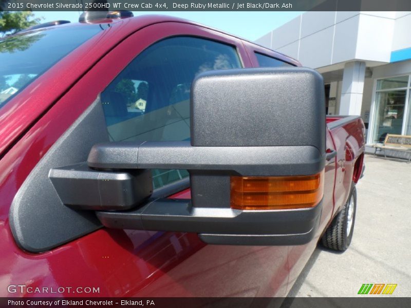 Deep Ruby Metallic / Jet Black/Dark Ash 2015 Chevrolet Silverado 2500HD WT Crew Cab 4x4