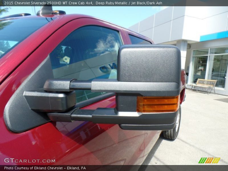 Deep Ruby Metallic / Jet Black/Dark Ash 2015 Chevrolet Silverado 2500HD WT Crew Cab 4x4