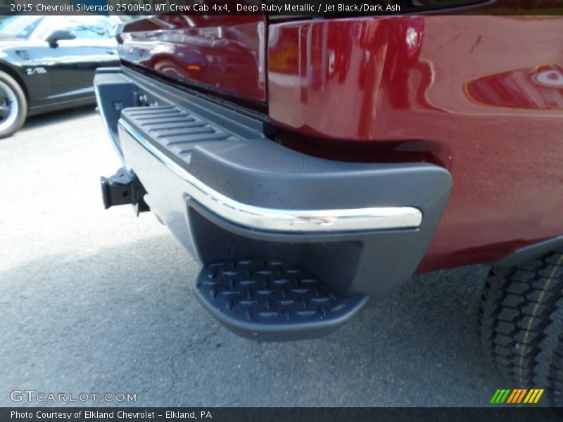 Deep Ruby Metallic / Jet Black/Dark Ash 2015 Chevrolet Silverado 2500HD WT Crew Cab 4x4