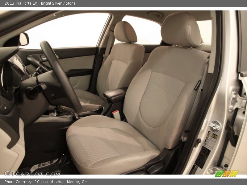 Bright Silver / Stone 2013 Kia Forte EX