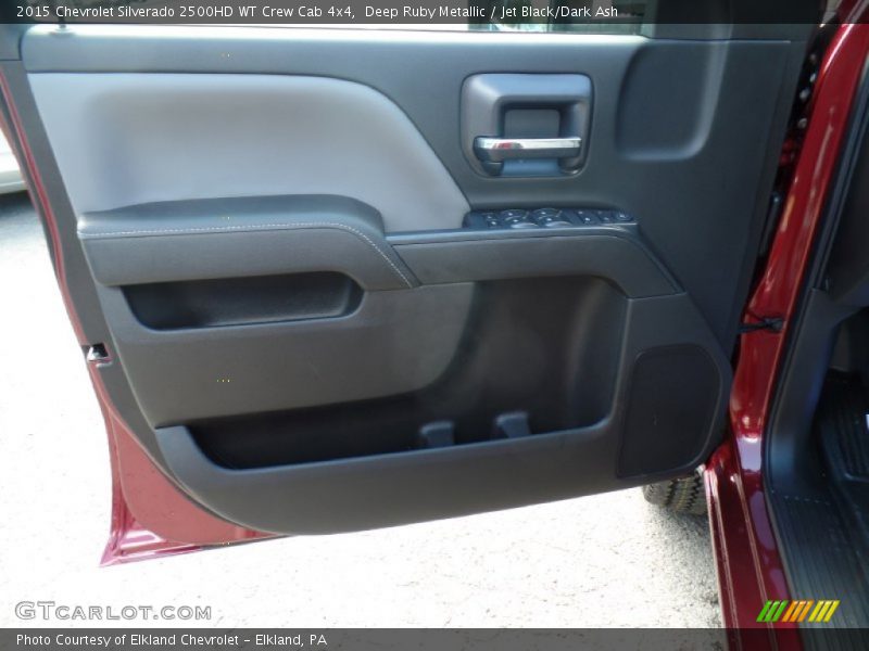 Deep Ruby Metallic / Jet Black/Dark Ash 2015 Chevrolet Silverado 2500HD WT Crew Cab 4x4