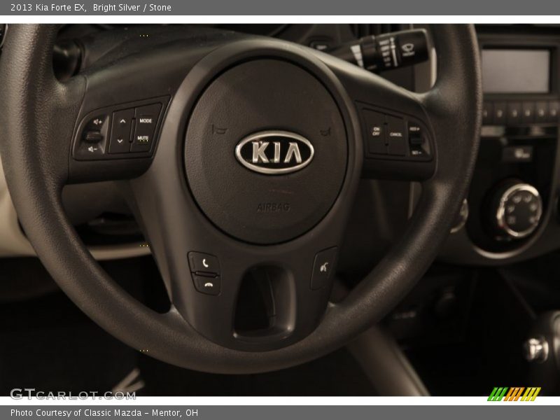 Bright Silver / Stone 2013 Kia Forte EX