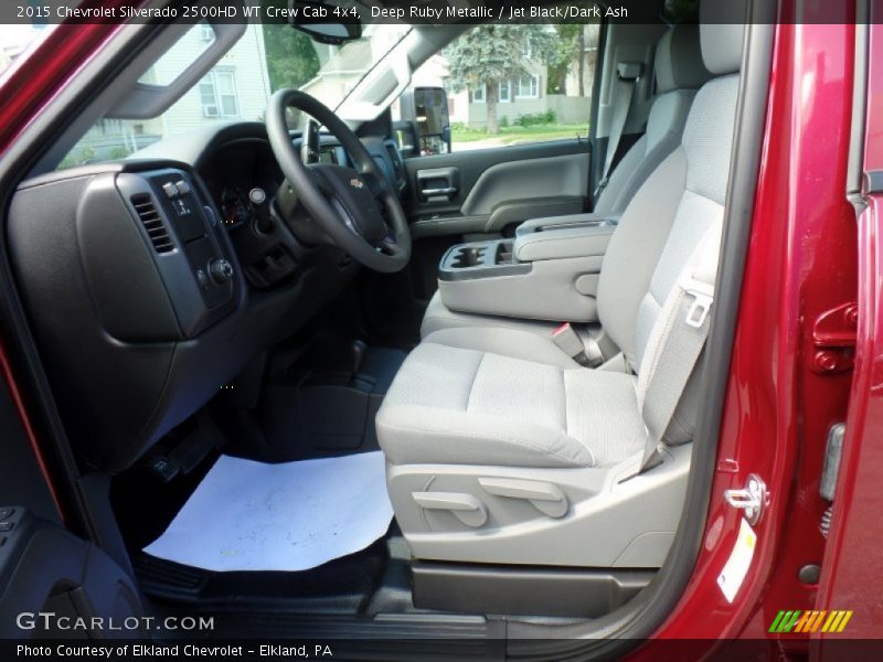 Deep Ruby Metallic / Jet Black/Dark Ash 2015 Chevrolet Silverado 2500HD WT Crew Cab 4x4