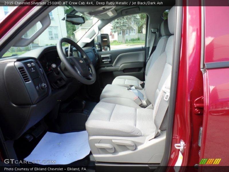 Deep Ruby Metallic / Jet Black/Dark Ash 2015 Chevrolet Silverado 2500HD WT Crew Cab 4x4