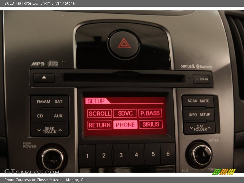 Bright Silver / Stone 2013 Kia Forte EX