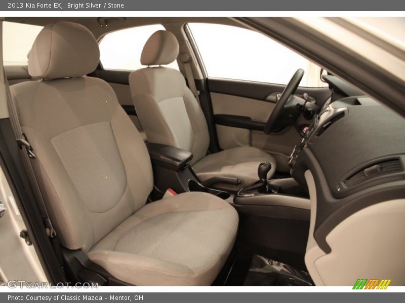 Bright Silver / Stone 2013 Kia Forte EX