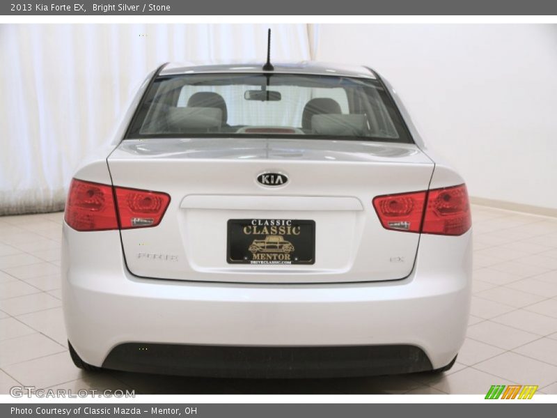 Bright Silver / Stone 2013 Kia Forte EX