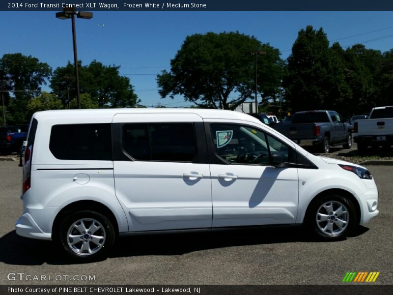 Frozen White / Medium Stone 2014 Ford Transit Connect XLT Wagon
