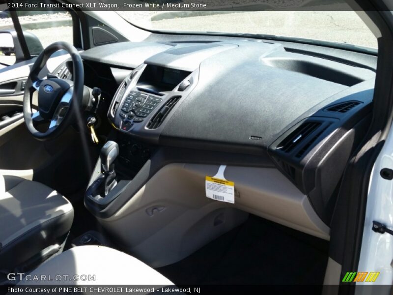 Frozen White / Medium Stone 2014 Ford Transit Connect XLT Wagon