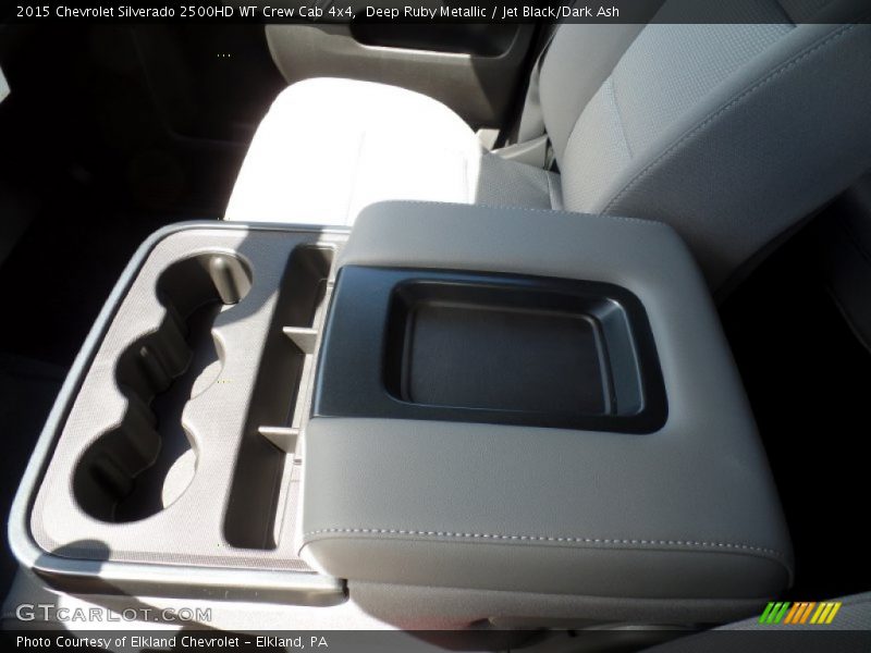 Deep Ruby Metallic / Jet Black/Dark Ash 2015 Chevrolet Silverado 2500HD WT Crew Cab 4x4