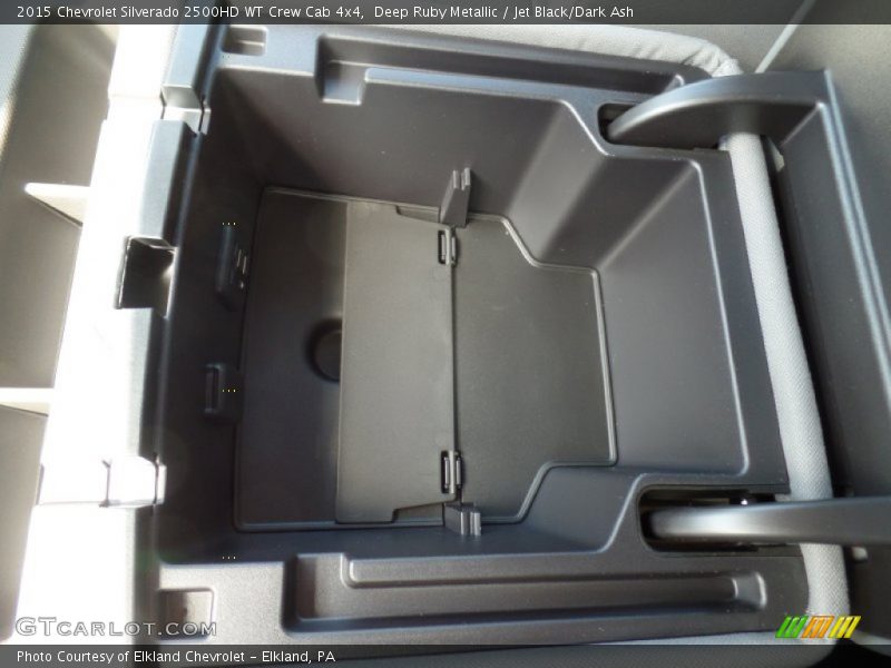 Deep Ruby Metallic / Jet Black/Dark Ash 2015 Chevrolet Silverado 2500HD WT Crew Cab 4x4