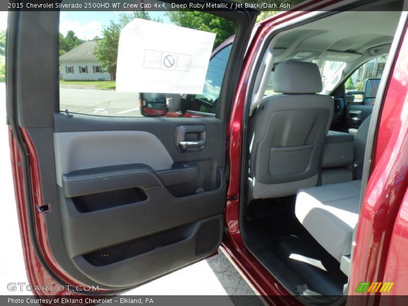 Deep Ruby Metallic / Jet Black/Dark Ash 2015 Chevrolet Silverado 2500HD WT Crew Cab 4x4