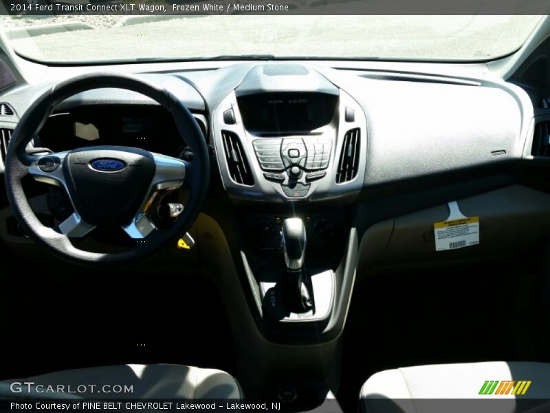 Frozen White / Medium Stone 2014 Ford Transit Connect XLT Wagon