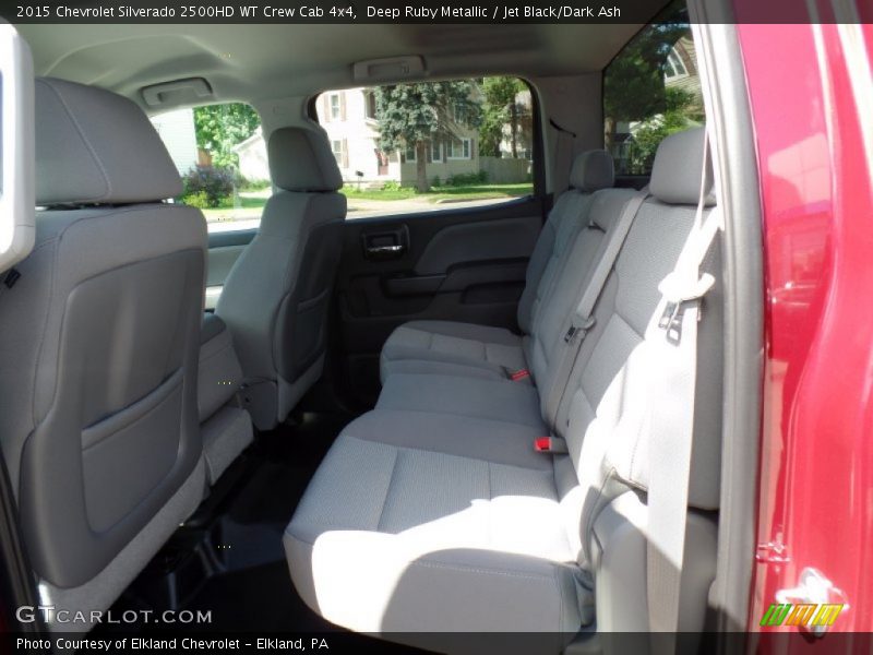 Deep Ruby Metallic / Jet Black/Dark Ash 2015 Chevrolet Silverado 2500HD WT Crew Cab 4x4